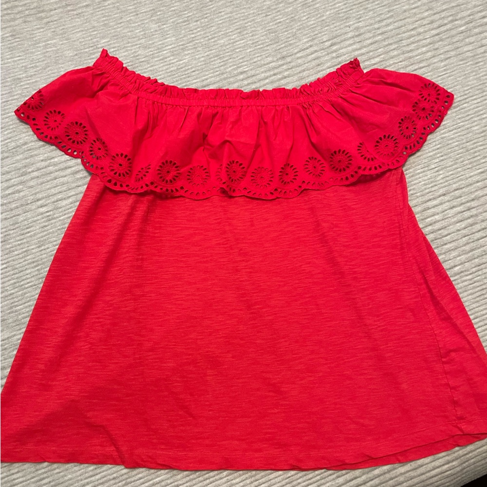 Off the shoulder summer top